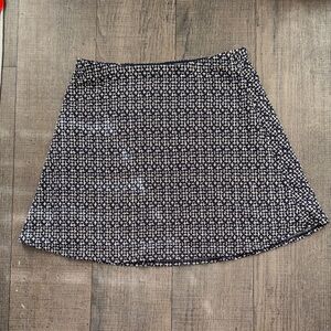 Elegant Navy Circle Skirt